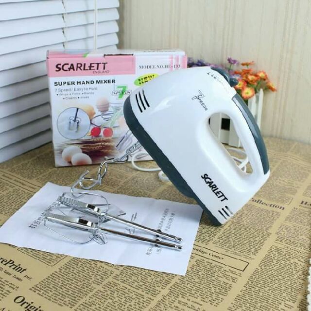 Compact Hand Mixer For Whipping & Blending