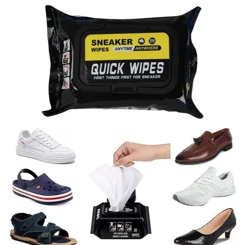 All-In-One Clean & Shine Shoe Wipes