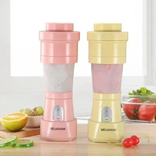 Modern Foldable Silicone Blender & Juicer