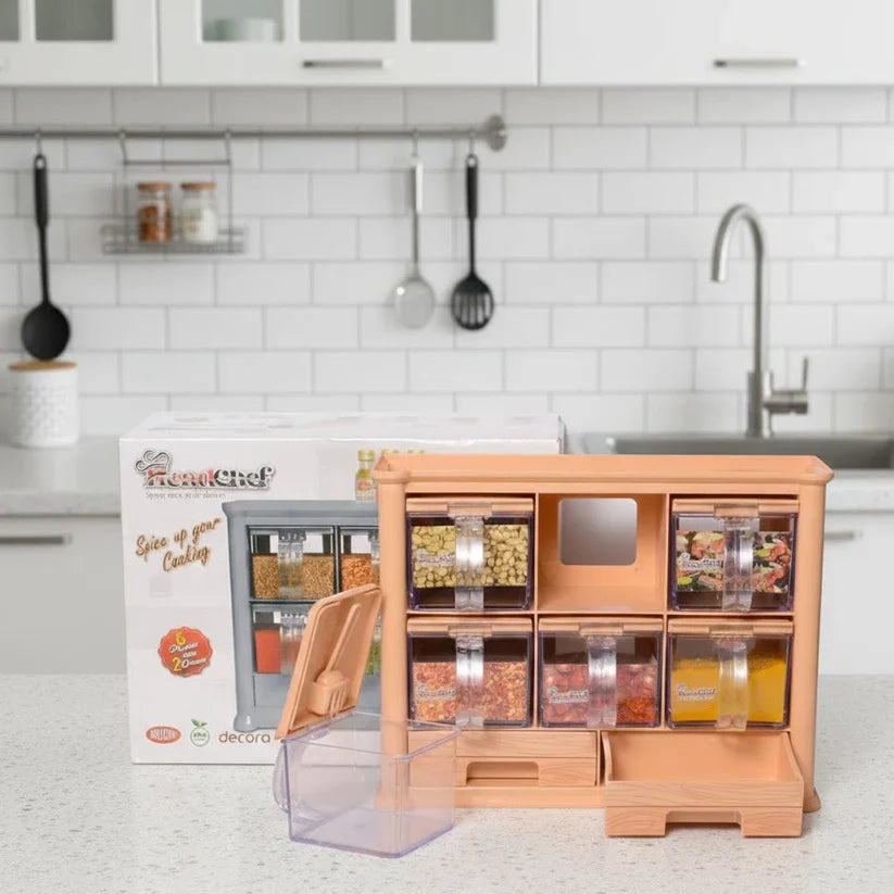 Head Chef Kitchen Sliding Spice Organizer