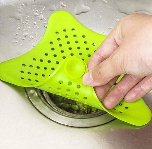 Star Shaped Silicone Sink Strainer