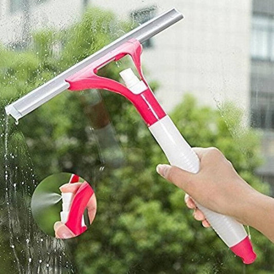 Window Cleaner With Refillable Spray Bottle
