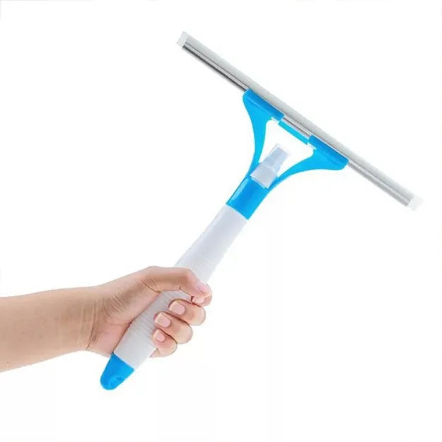 Window Cleaner With Refillable Spray Bottle