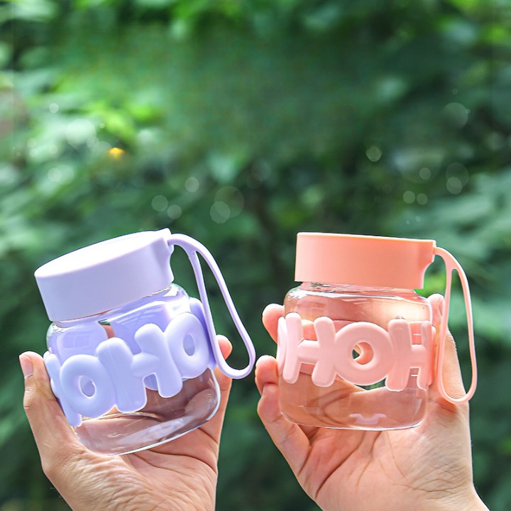 Tiny Sip Cute Portable Glass Cup