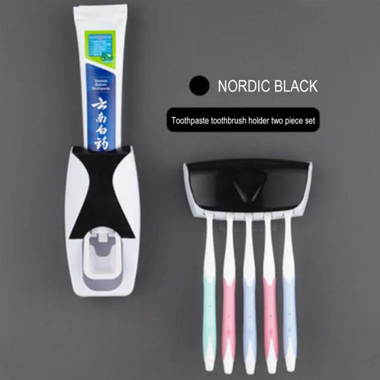 Automatic Toothpaste Black Holder  ( Randomly Color)