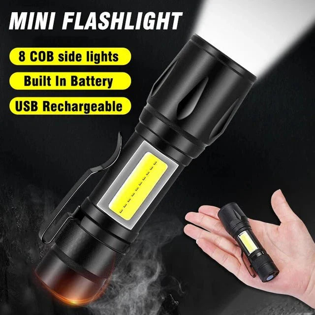 Rechargeable Mini LED Flash Light
